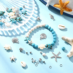 Набор для самостоятельного изготовления бусин в морском стиле&nbsp;DIY-SC0031-28