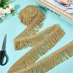 5 ярд полиэстеровых крученых лент с кисточками&nbsp;OCOR-WH20005-39C