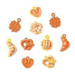 40 шт. 8 стиля подвески из сплава с покрытием из запекаемой краски&nbsp;ENAM-CJ0007-06