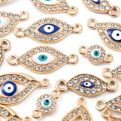 60шт 6 стиля светлые позолоченные звенья сплава&nbsp;ENAM-LS0001-80