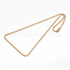 Ожерелья из нержавеющей стали 304 для мальчиков NJEW-E026-13G