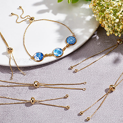 12шт стойка для покрытия латунной цепи изготовление браслета&nbsp;KK-HY0003-57G