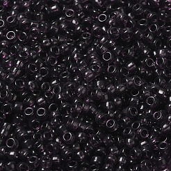 Прозрачные цветные стеклянные круглые бусины&nbsp;SEED-B001-06A-06