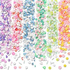 30гр 6 стиля кабошонов из полимерной глины ручной работы&nbsp;CLAY-CJ0001-64