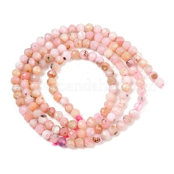 Натуральный розовый опал бусы пряди&nbsp;G-B175-D04-3mm