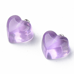 Прозрачные смоляные подвески&nbsp;X-RESI-R429-30B