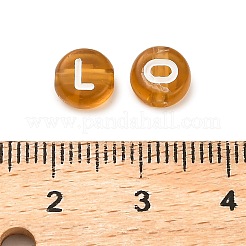 Непрозрачные акриловые бусины&nbsp;OACR-H046-02D