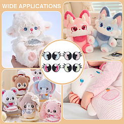 24 пара двухцветных полиэстеровых нашивок&nbsp;PATC-PH0001-28