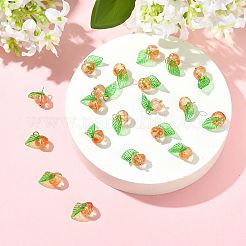 20 шт. 2-х цветные стеклянные и акриловые подвески&nbsp;PALLOY-FS00051