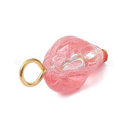 Прозрачные стеклянные подвески с распылителем краски&nbsp;PALLOY-JF03689-02