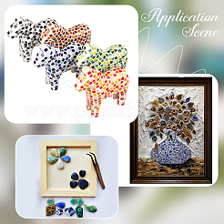 200 г двухцветной фарфоровой мозаичной плитки&nbsp;PORC-SP0001-10