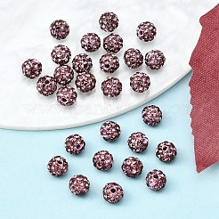 Бусины со стразами&nbsp;RB-A053-4mm-10