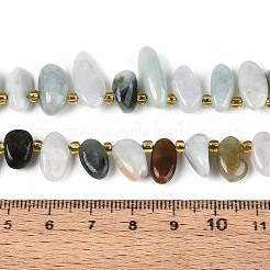 Натуральные нити бусин из нефрита&nbsp;G-Z091-A28