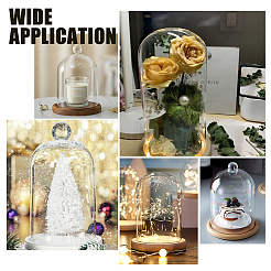 Стеклянный купол&nbsp;DJEW-WH0043-36