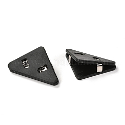 Пластиковые зажимы треугольной формы&nbsp;AJEW-F054-02E