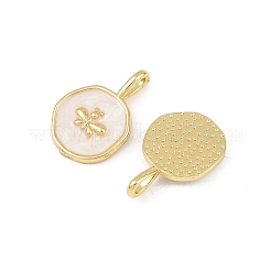 Латунь эмаль подвески&nbsp;KK-F908-17G-01