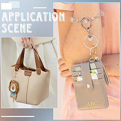 6 шт. застежки для брелка из сплава&nbsp;FIND-SC0014-43LG