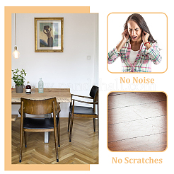 40 шт. чехлы на ножки стульев и столов из ПВХ&nbsp;PVC-AR0001-01B