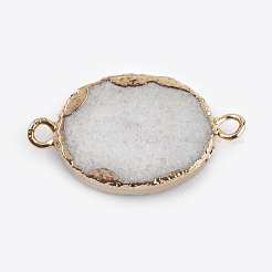 Соединители с натуральными кварцевыми кристаллами&nbsp;G-P356-01A