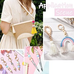 Набивные европейские бусины из натурального дерева&nbsp;LS-WOOD-T019-13B-01