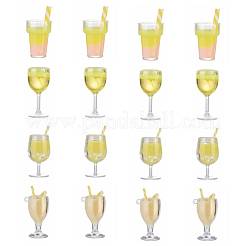 16шт 4 стиля имитация бокала для сока разливное пиво подвески&nbsp;CRES-ZZ0001-01