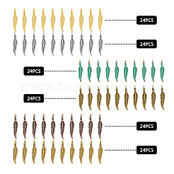 144 шт. 6 цвета подвески из сплава в тибетском стиле&nbsp;FIND-DC0002-11