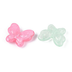 Светящиеся прозрачные акриловые бусины&nbsp;LACR-N002-02