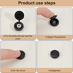 Пластиковая мебельная заглушка для резьбовых отверстий&nbsp;FIND-GF0006-50A