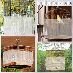 Универсальная органза для клетки для птиц сетка для ловли семян чехол&nbsp;AJEW-WH20020-158B-02