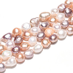 Нити из натурального культивированного пресноводного жемчуга&nbsp;PEAR-N014-09A-01