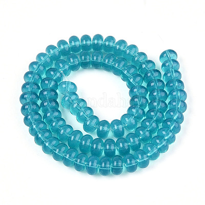 Имитация нефритовые четки стекла&nbsp;GLAA-ZX008-8mm-17H-1