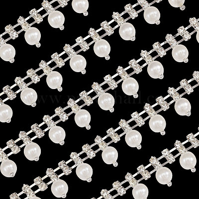 Железо горный хрусталь чашка цепи&nbsp;DIY-GL0005-71-1