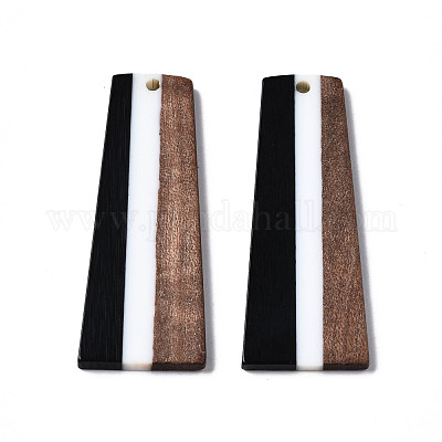 Подвески из смолы и ореха&nbsp;RESI-S389-073A-A01-1