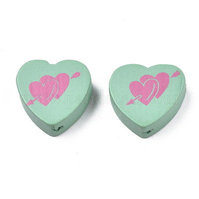 Бусины из клена&nbsp;WOOD-Q030-88F-1