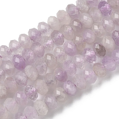 Природный аметист нитей бисера&nbsp;G-D344-A37-02-1