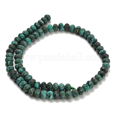 Синтетического малахита бисер нитей&nbsp;G-Z111-A43-1