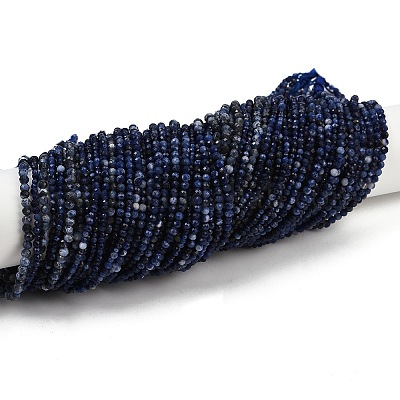 Природный содалит бисер нитей&nbsp;LS-G-RM2025425-A04-A-1