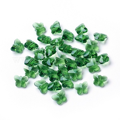 Прозрачные стеклянные бусины&nbsp;GLAA-P037-02A-09-1