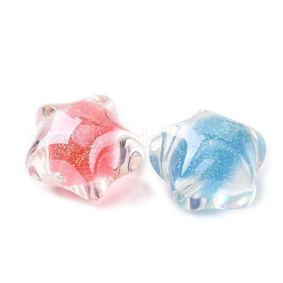 Светящиеся прозрачные шарики из смолы&nbsp;RESI-B039-16-1