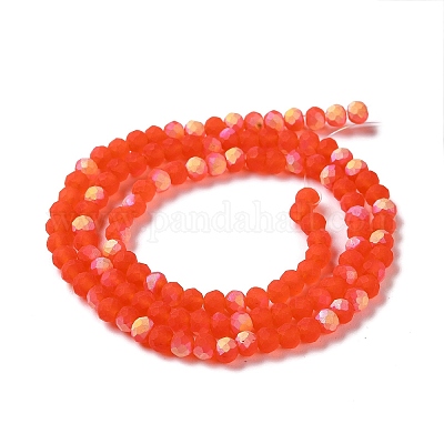 Прозрачные стеклянные бусины&nbsp;LS-EGLA-A034-T4mm-MB25-1