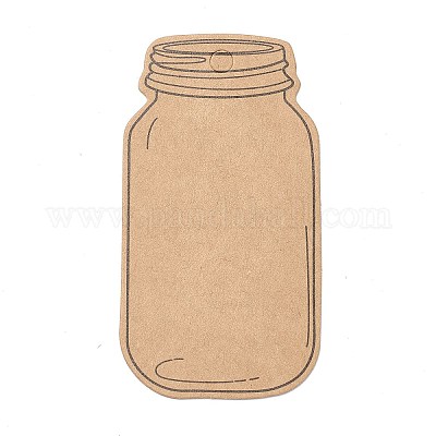 Крафт-бумага висит бирки&nbsp;LS-CDIS-F080-06-1