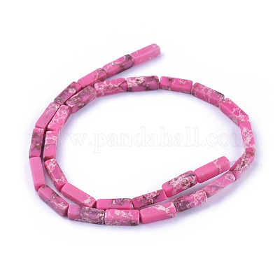 Синтетические имперские нитки из бисера яшмы G-E508-02J-1