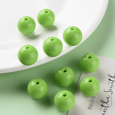 Непрозрачные акриловые бусины&nbsp;MACR-S370-C16mm-A06-1