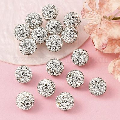 Бусины со стразами&nbsp;RB-C1438-12mm-A01-1