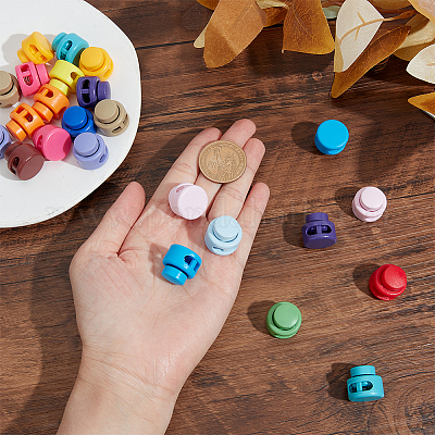 30 шт. 15-х цветные пластиковые шнуровые замки&nbsp;FIND-WR0012-47-1