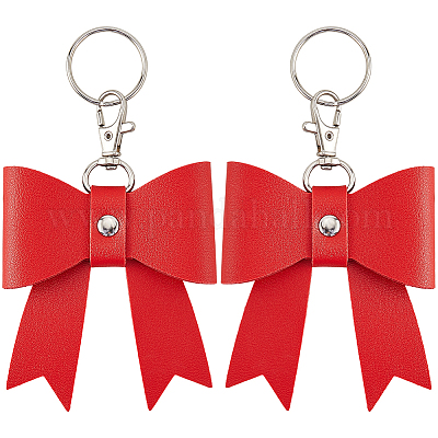 Брелки из искусственной кожи&nbsp;LS-KEYC-WH20816-001P-B-1