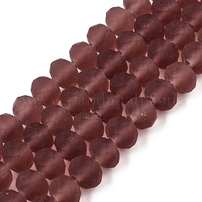 Прозрачные стеклянные бусины&nbsp;X-EGLA-A044-T8mm-MD13-1