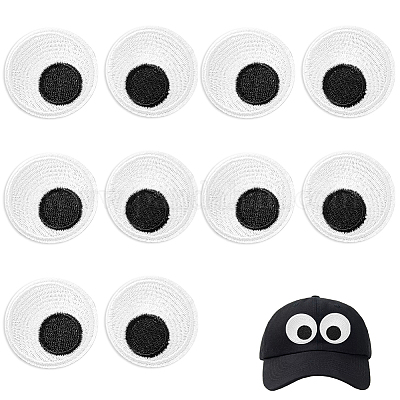 Нашивки на одежду из полиэстера&nbsp;PATC-WH0022-46F-1