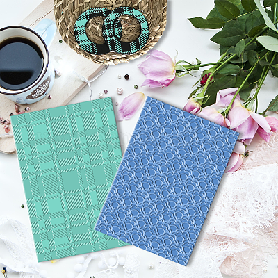 Доски с текстурой акриловой глины DIY-WH0498-0002-1