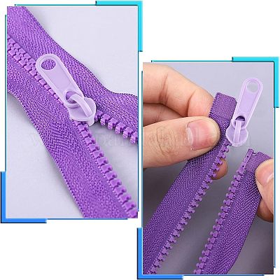 Пластиковая застежка-молния&nbsp;KY-FG0001-06-1